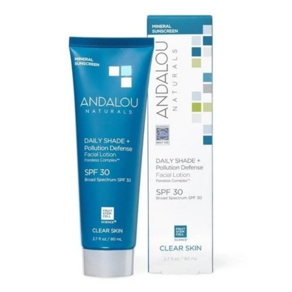 Andalou Naturals Daily‎ Shade + Pollution Defense Facial Lotion 2.7 Oz